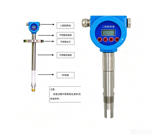 PH5000型工业防爆 一体式pH计