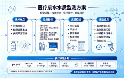 医疗废水水质监测方案